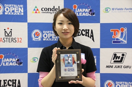 MAX シングルス Ladies 2位